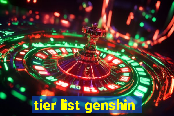 tier list genshin